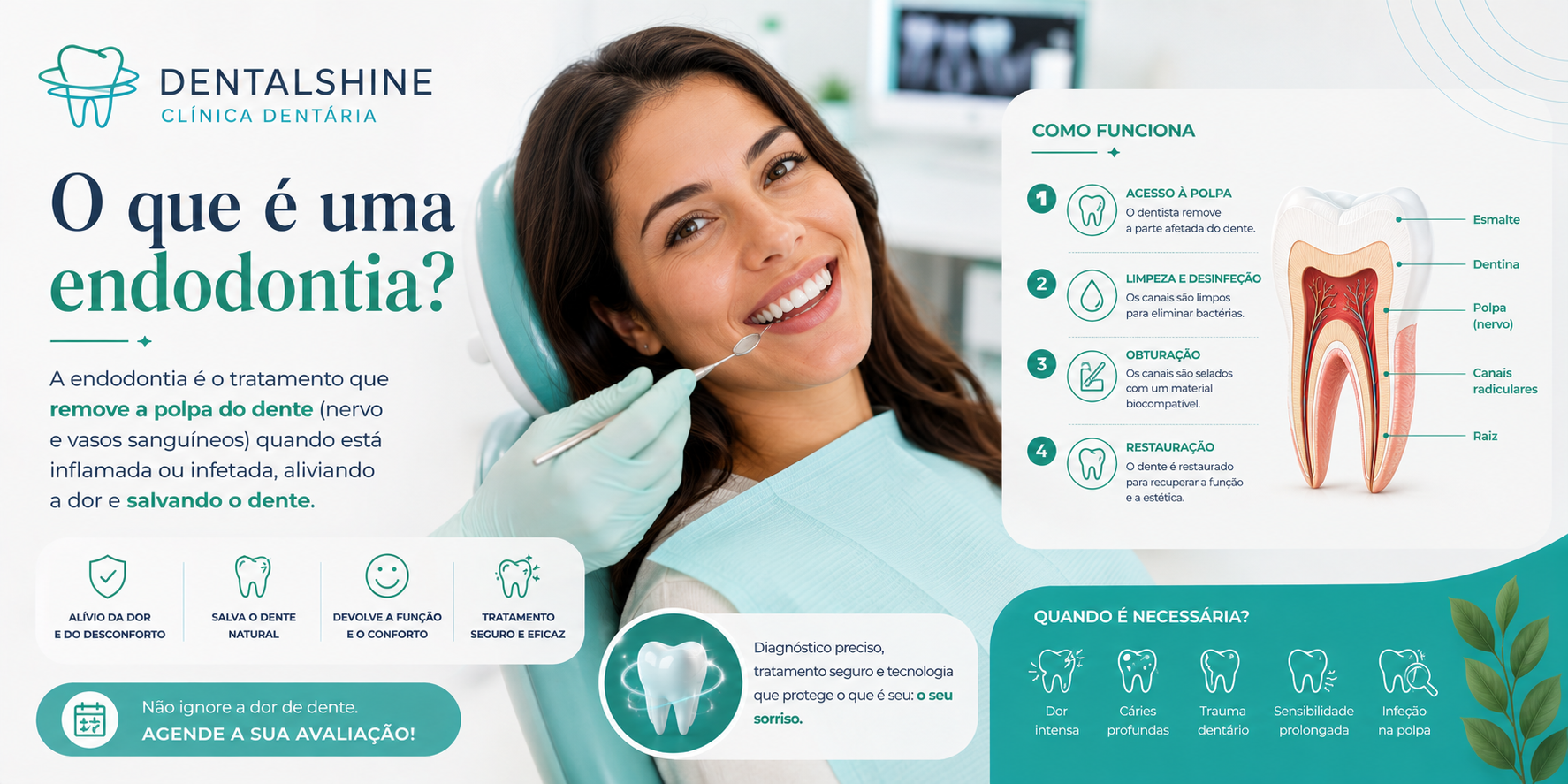 O que é uma endodontia?