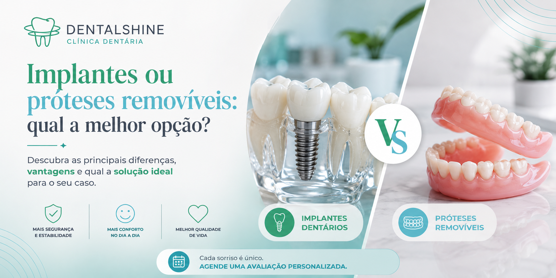 Implantes ou próteses removíveis: qual a melhor opção?
